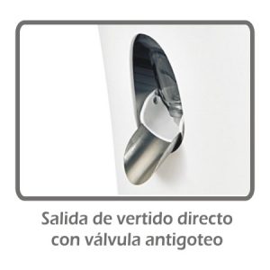 Exprimidor de zumos con vertido directo