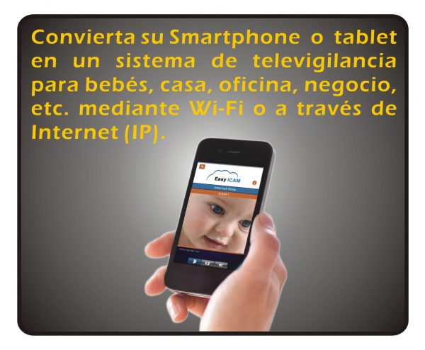 Cámara IP de televigilancia con WI-FI