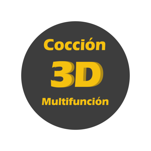 Cocción 3D Multifunción del horno de encastre MX-HE2670.